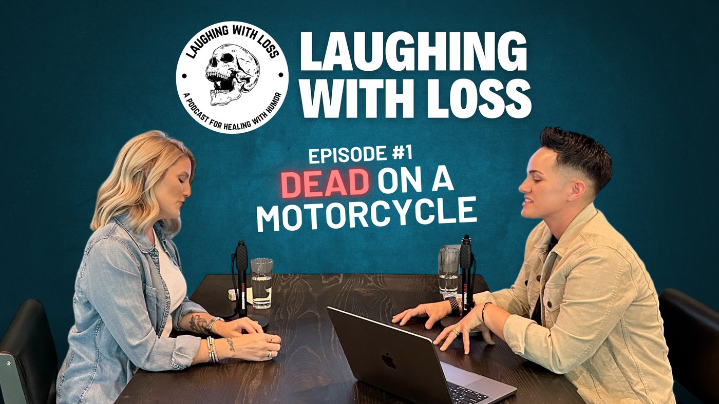 Episode art: Dead on a motorcycle